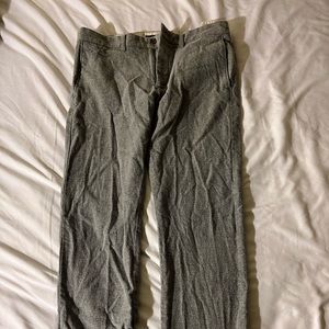 J.Crew Grey Slim-Fit Flex Brushed Twill Pants 30/30
